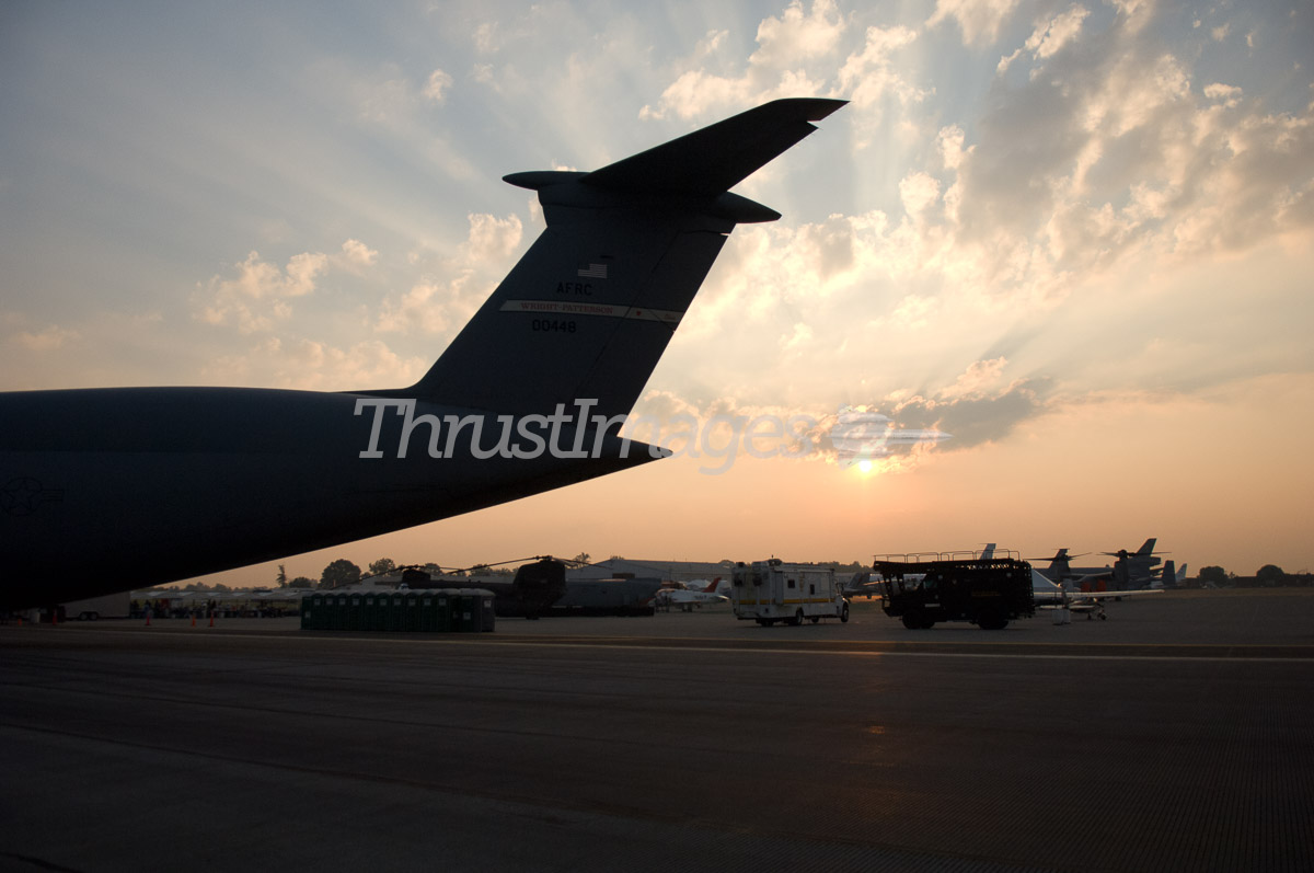 70-0448 Lockheed C-5A Tail